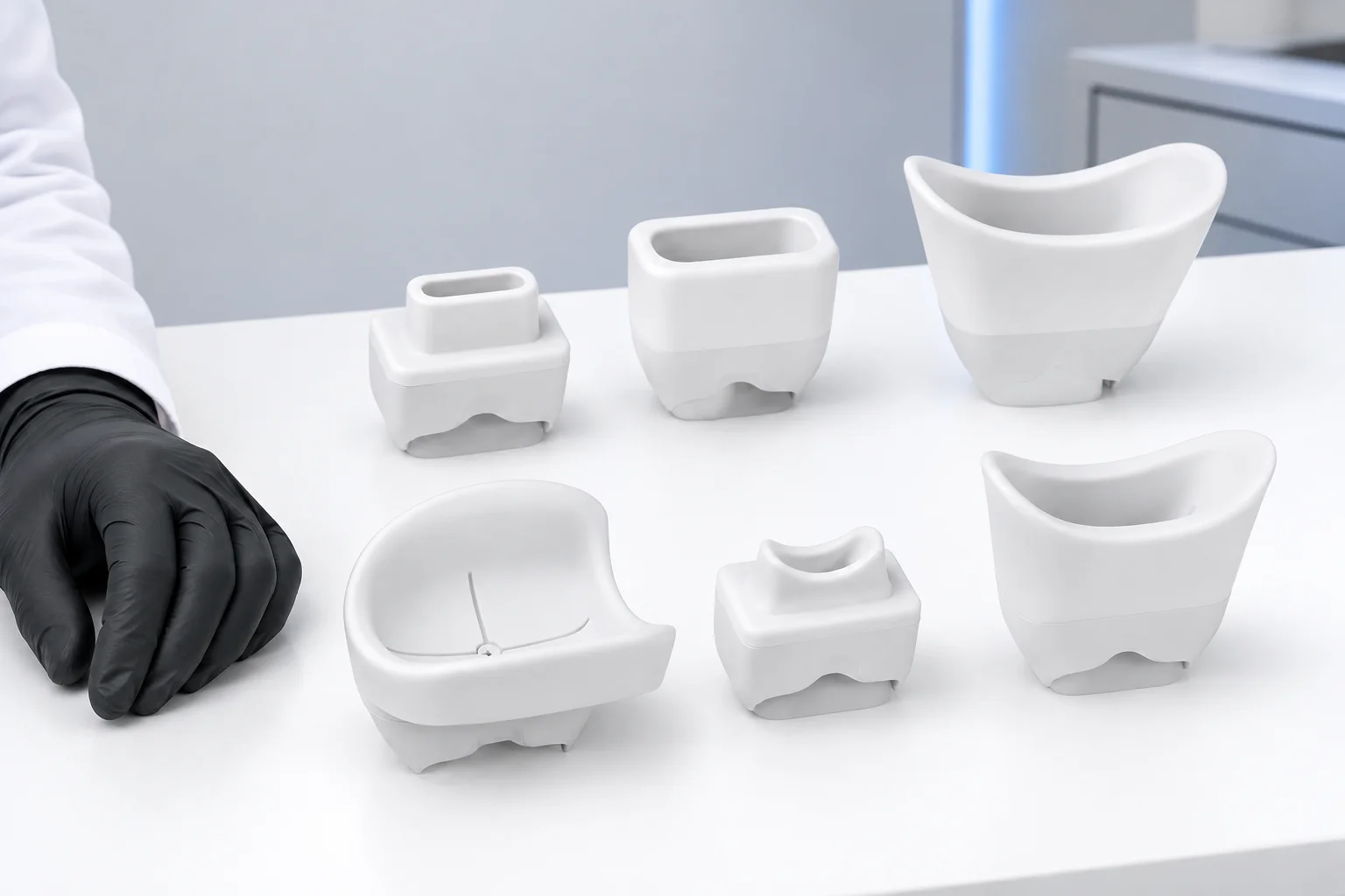 CryoShape X2 con display e applicatori predisposti