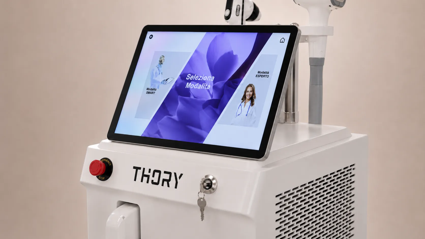 Schermata originale di selezione Smart ed Expert